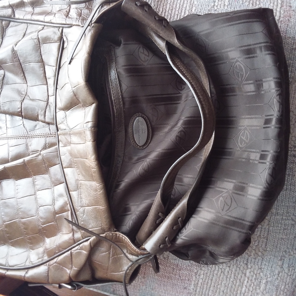 Francesco Biasia Leather Hobo Bag - Picture 4 of 7